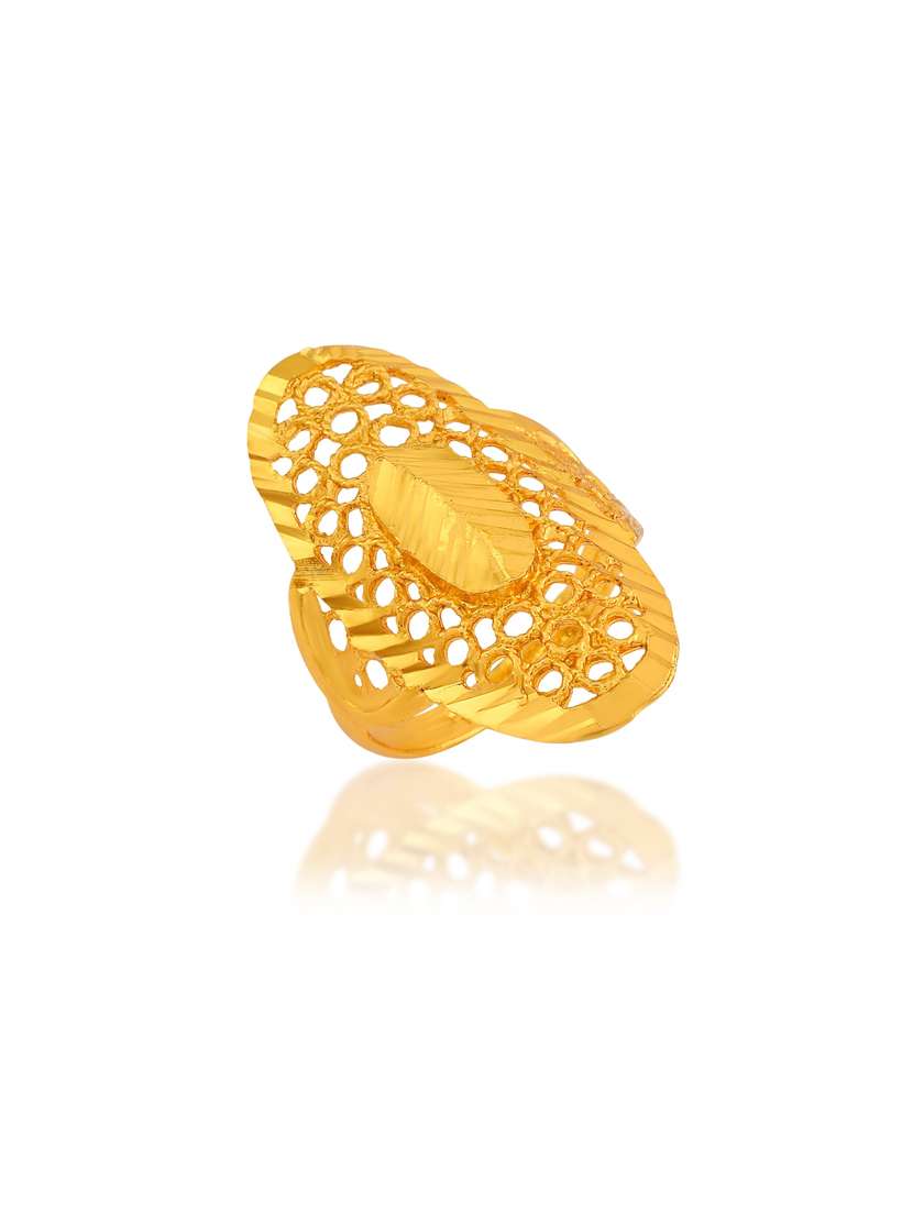 gold brass finger  ring - 18637671 -  Standard Image - 1