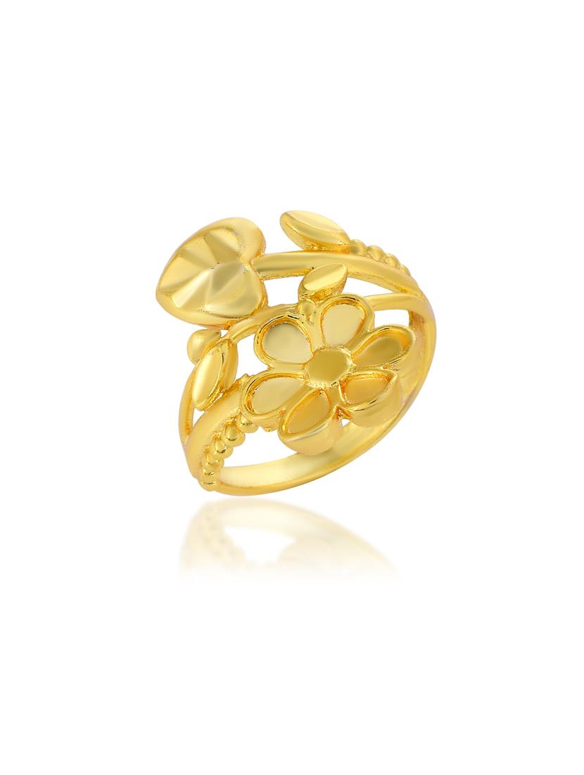 gold brass finger  ring - 18637692 -  Standard Image - 1