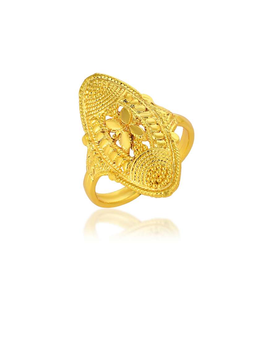 gold brass finger  ring - 18637695 -  Standard Image - 1