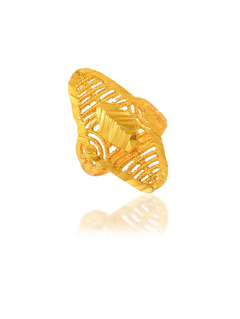gold brass finger  ring - 18637696 -  Standard Image - 1