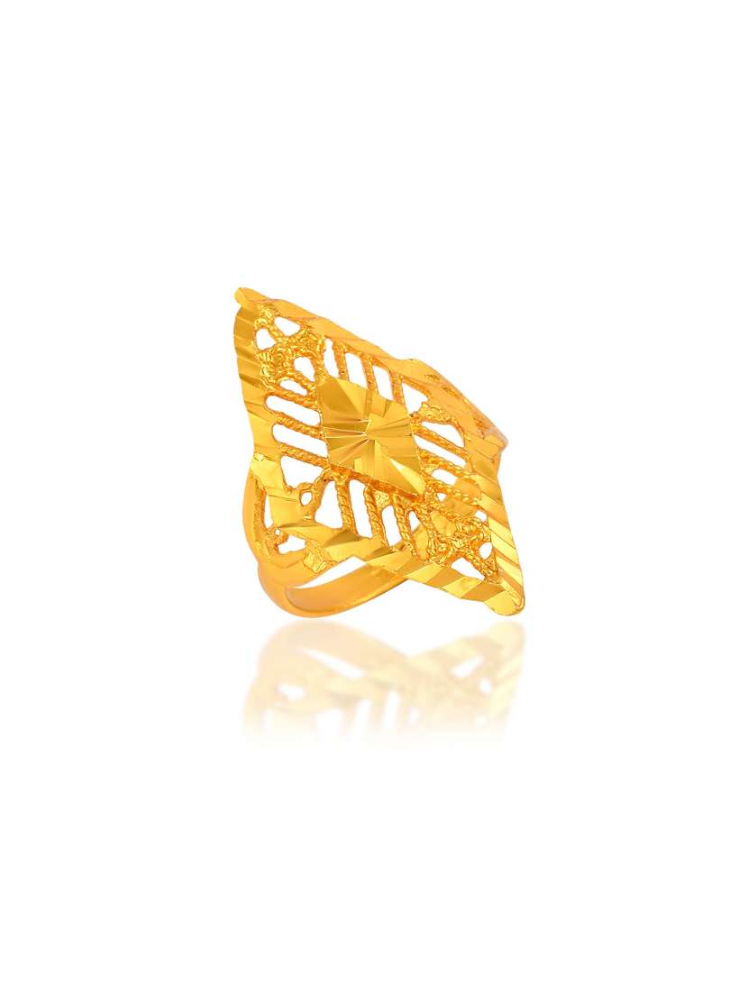 gold brass finger ring - 18637698 - Standard Image - 1