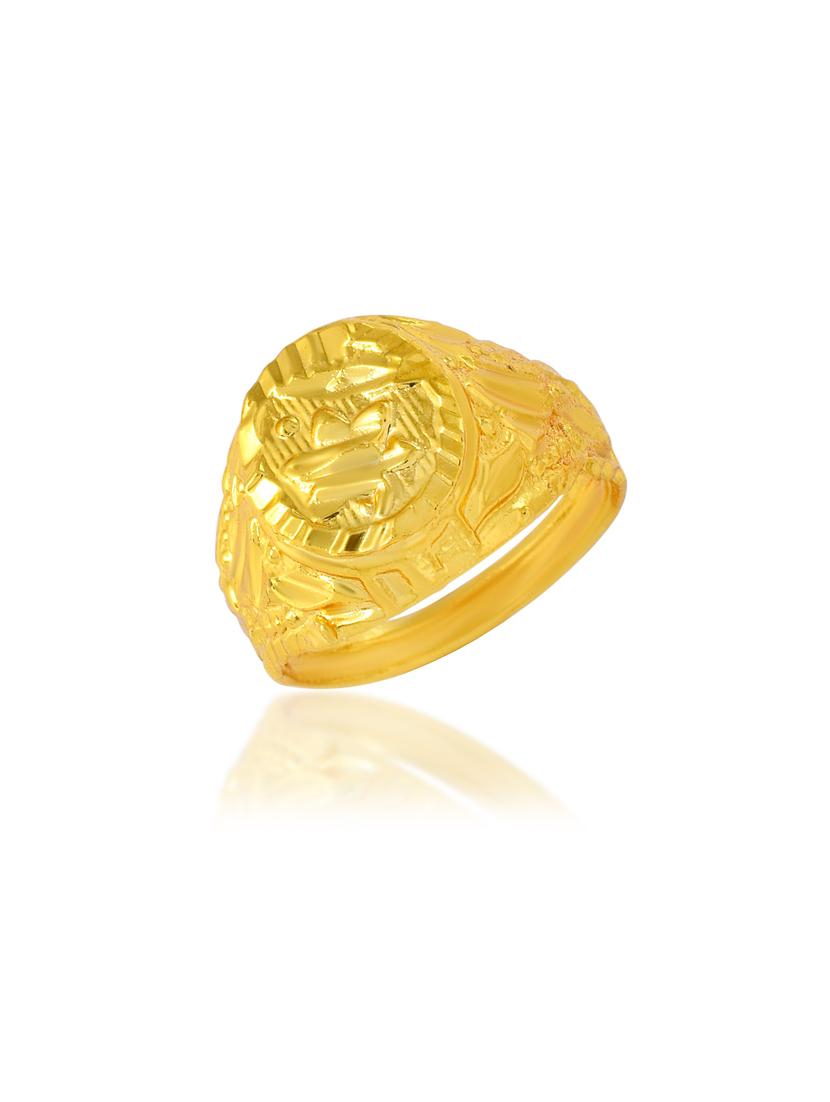 gold brass finger ring - 18637703 - Standard Image - 1