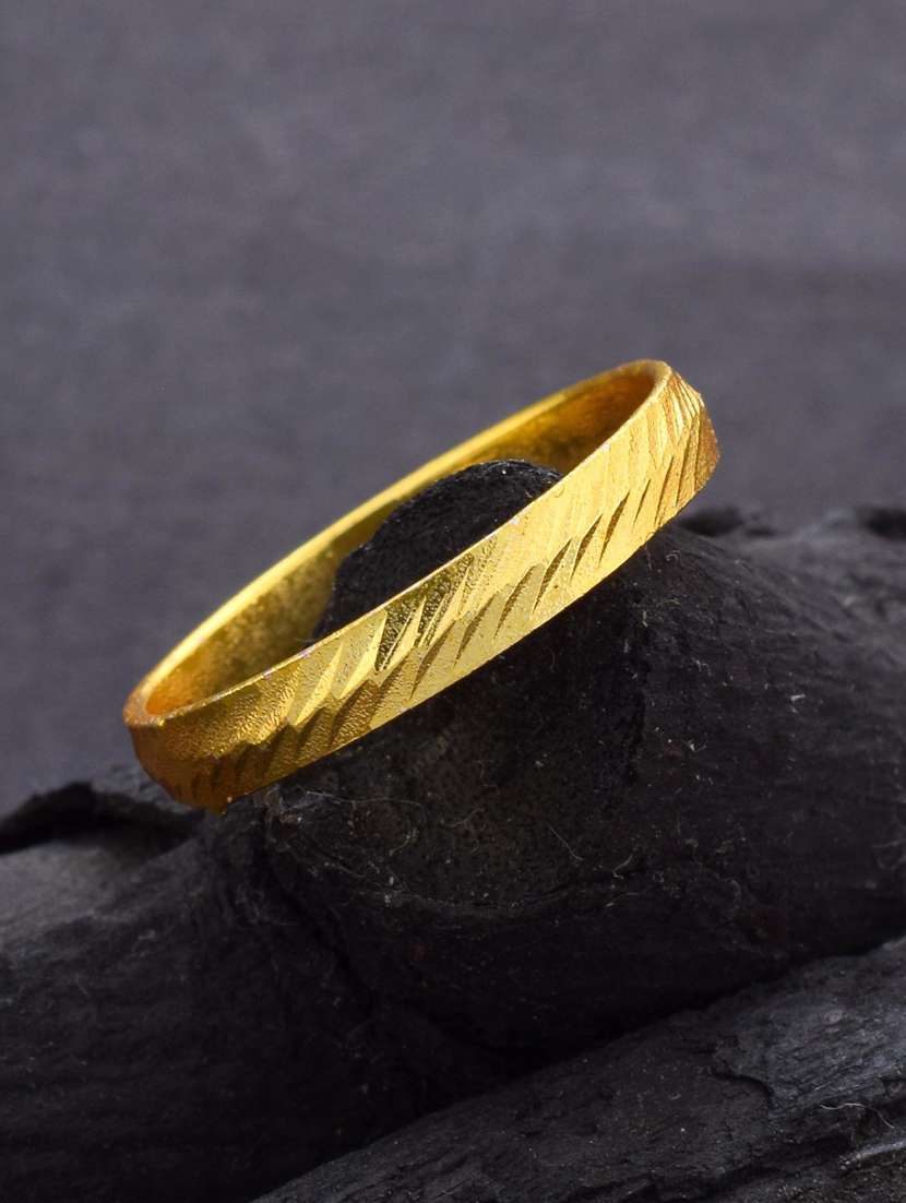 gold brass finger  ring