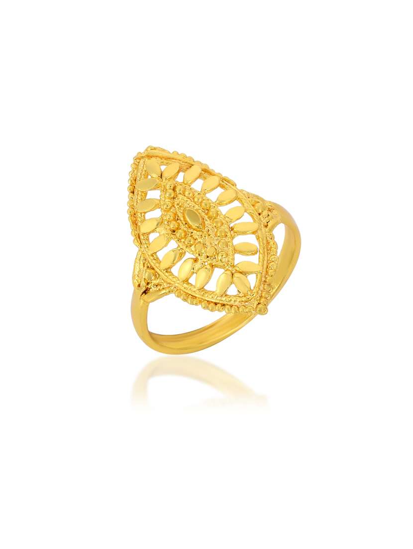 gold brass finger  ring - 18637716 -  Standard Image - 1