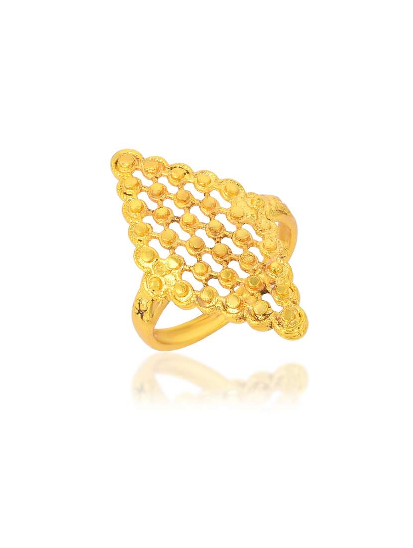 gold brass finger  ring - 18637719 -  Standard Image - 1