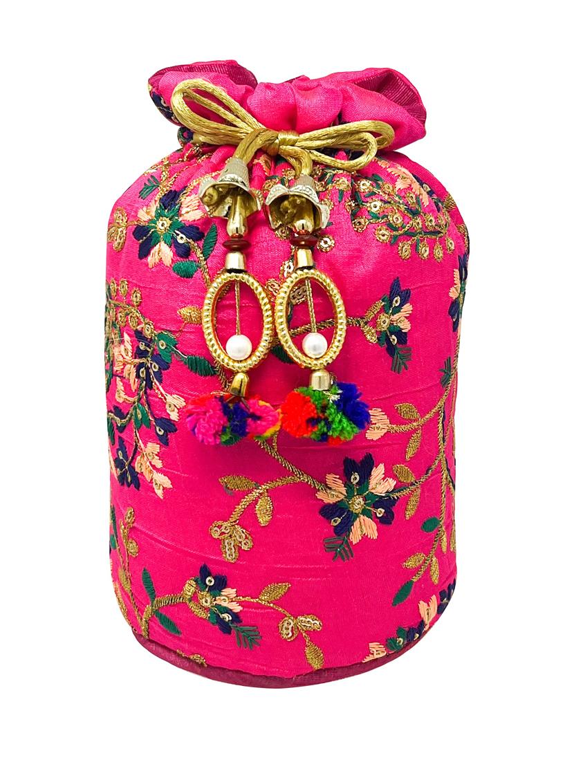 embroidered ethnic potli - 18640470 -  Standard Image - 1