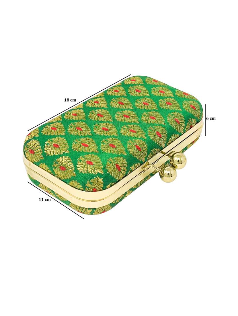 embroidered ethnic clutch - 18640549 -  Standard Image - 4