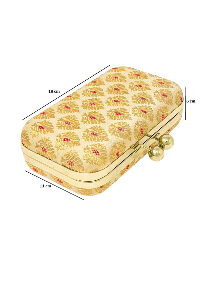 embroidered ethnic clutch - 18640568 -  Standard Image - 1