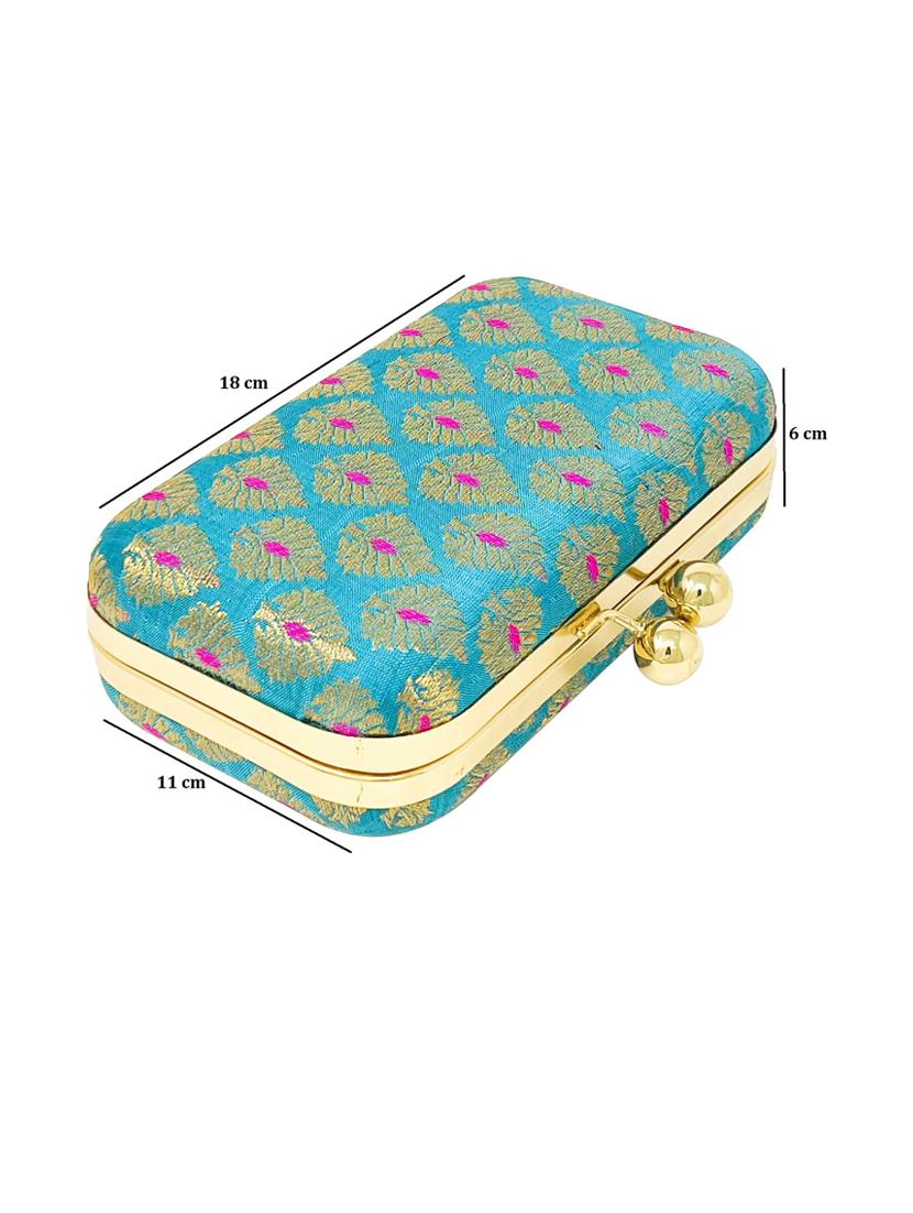embroidered ethnic clutch - 18640572 - Standard Image - 1