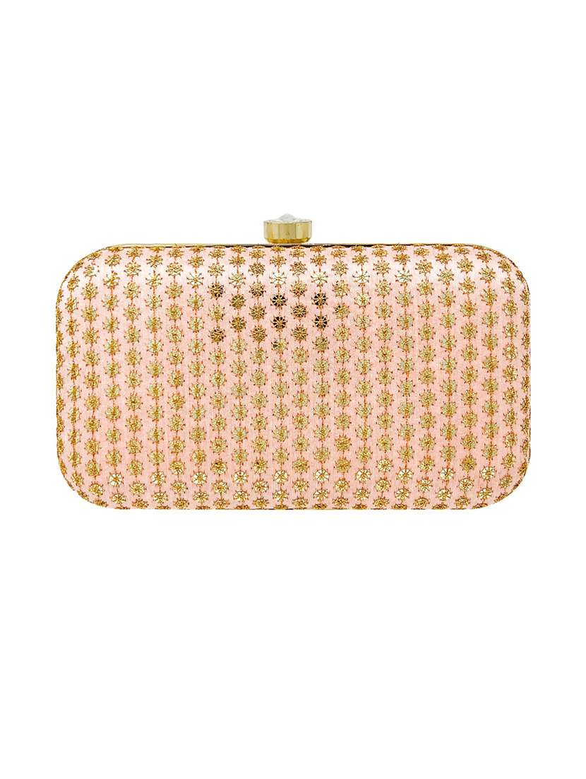 pack of 3 embroidered ethnic clutch - 18640576 - Standard Image - 1