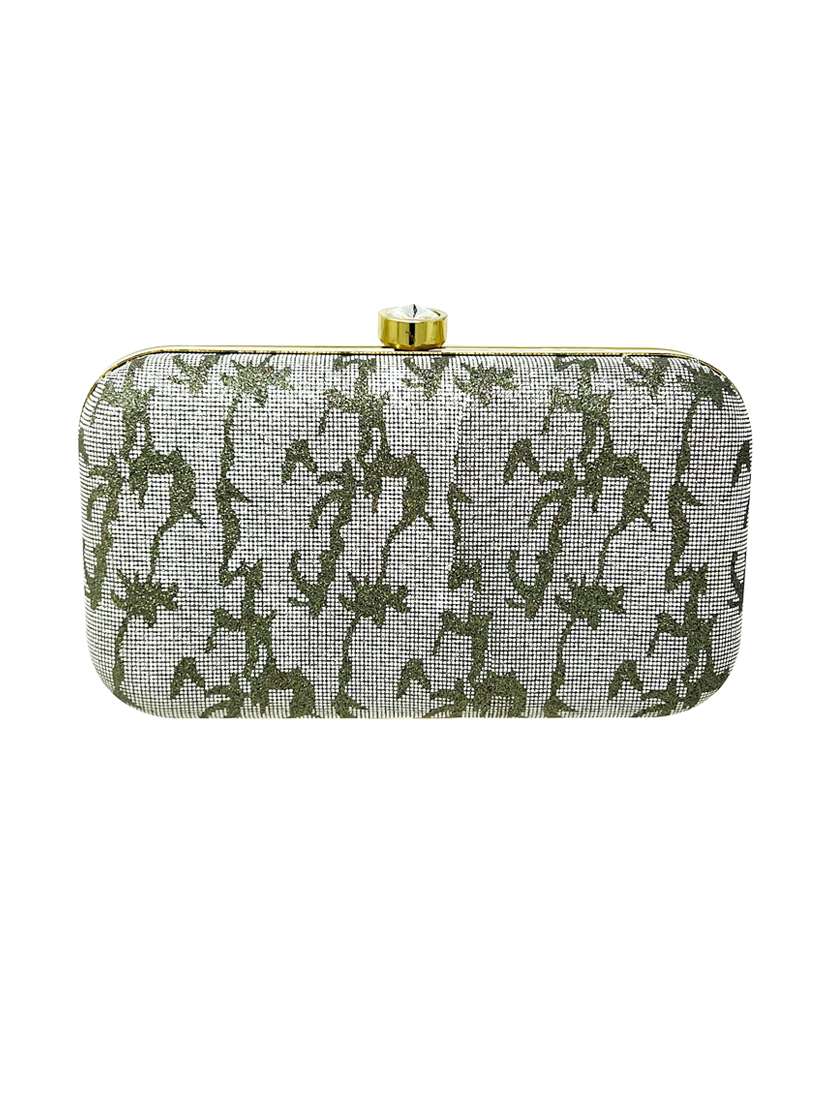 embellished ethnic clutch - 18640577 - Standard Image - 1