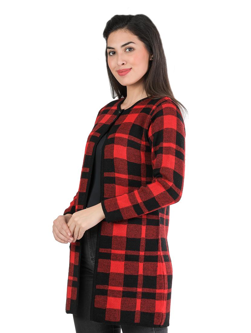 open front wool cardigan - 18642400 - Standard Image - 1