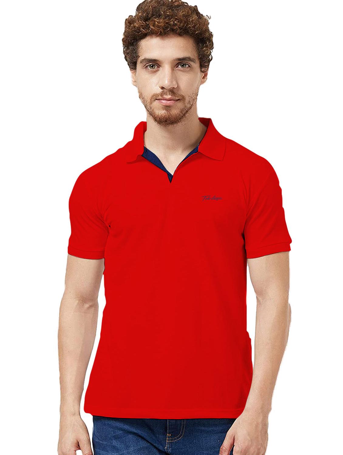men multi color regular fit pack of 3 solid polo t-shirt - 18642407 - Standard Image - 1