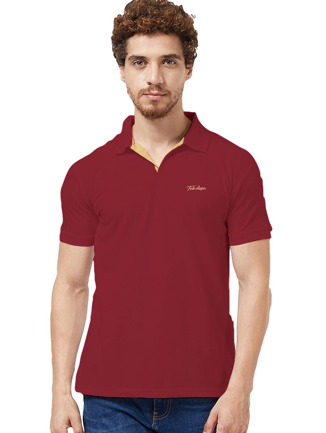 pack of 3 multi colored solid polo t-shirt - 18642410 - Standard Image - 1