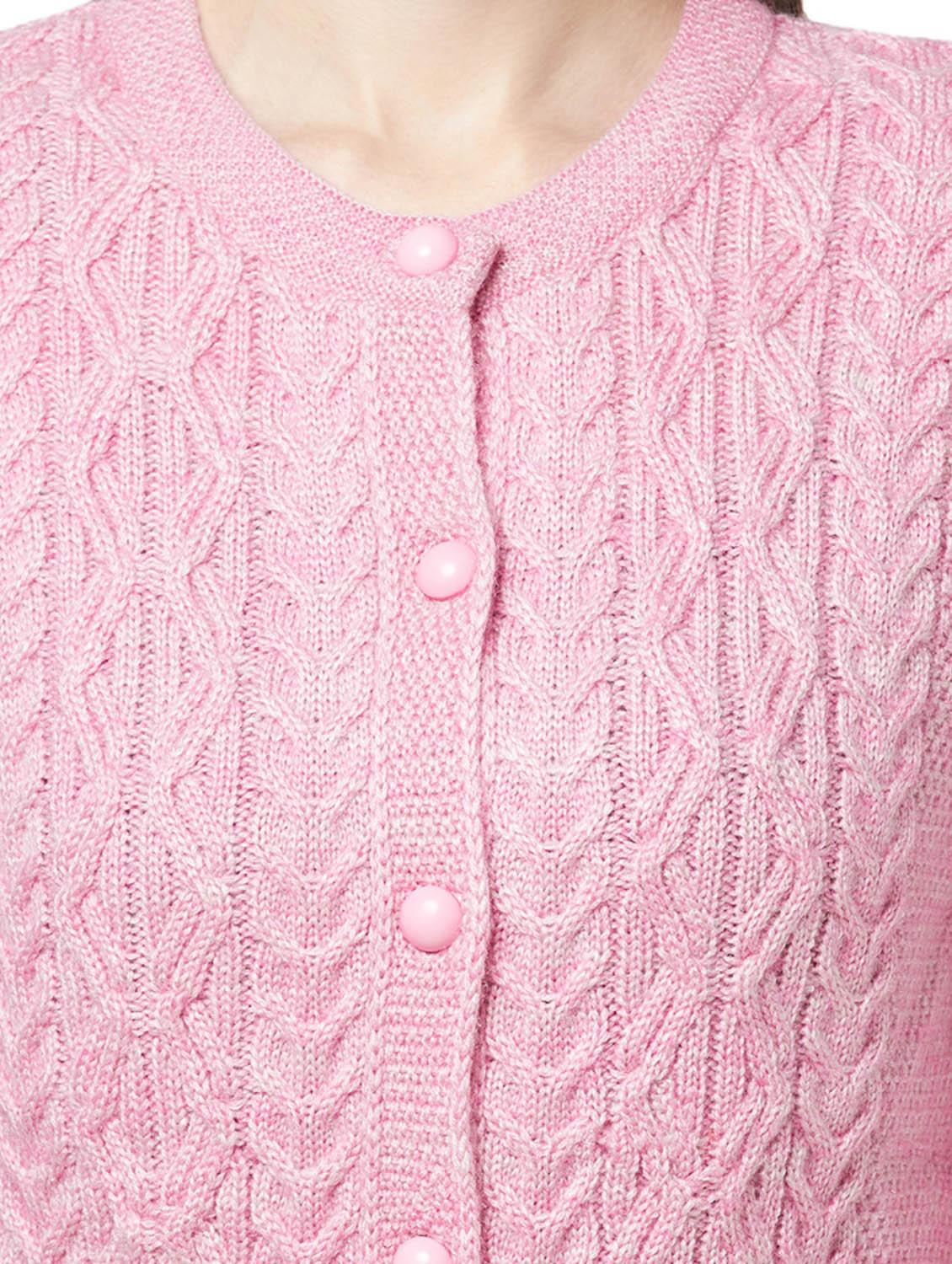 open front wool cardigan - 18642560 - Standard Image - 4
