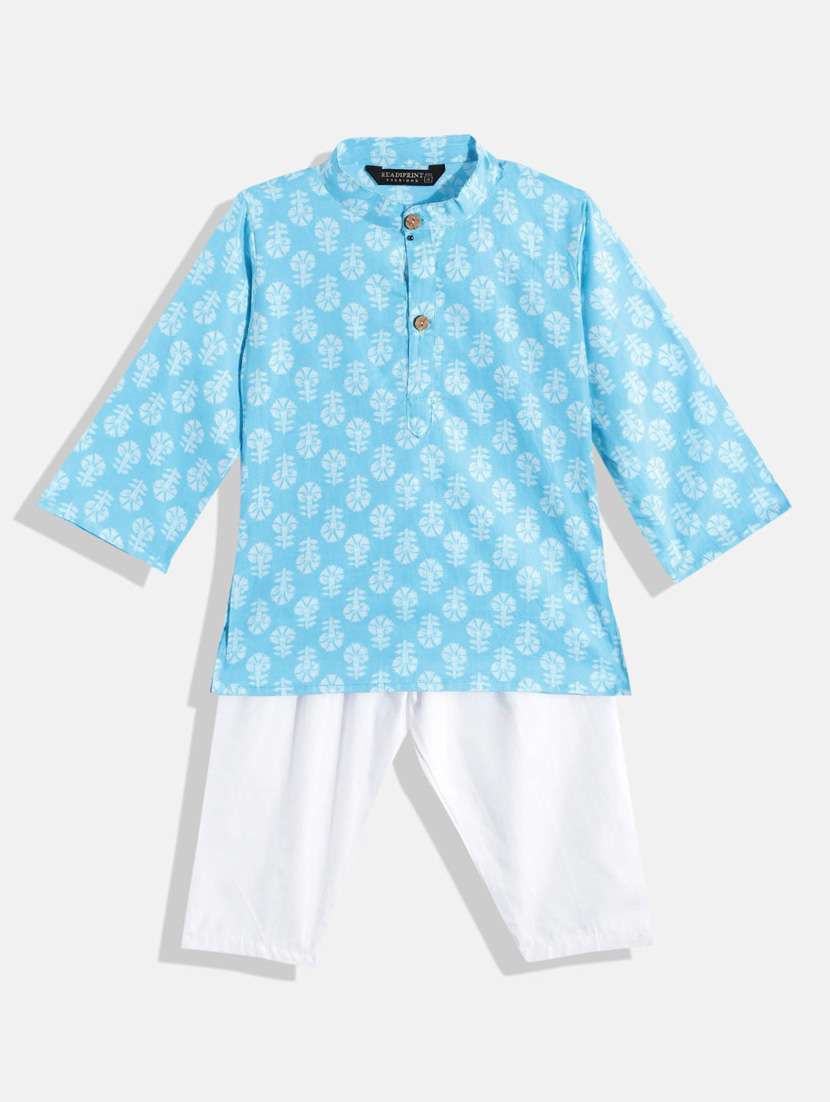 boys printed kurta sets