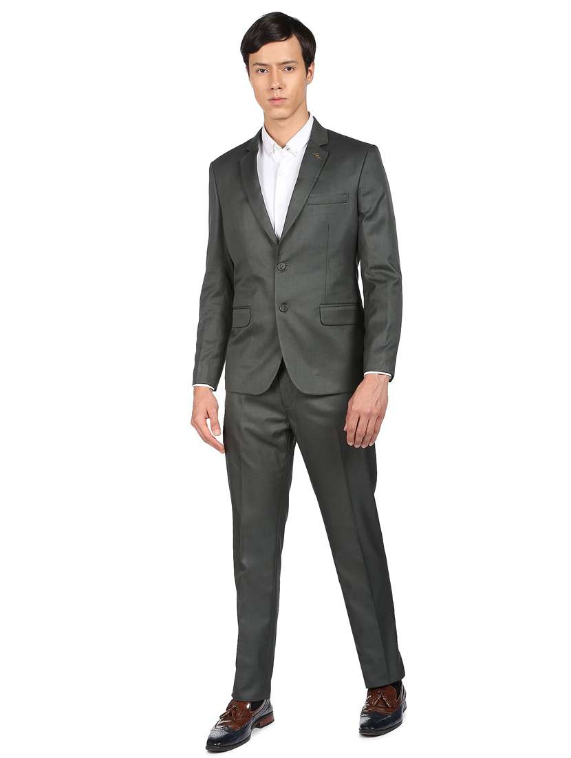 solid single breasted suit - 18645209 -  Standard Image - 1