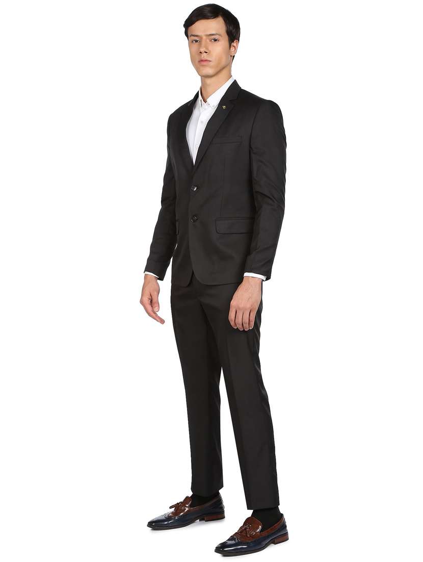 solid single breasted suit - 18645210 -  Standard Image - 1