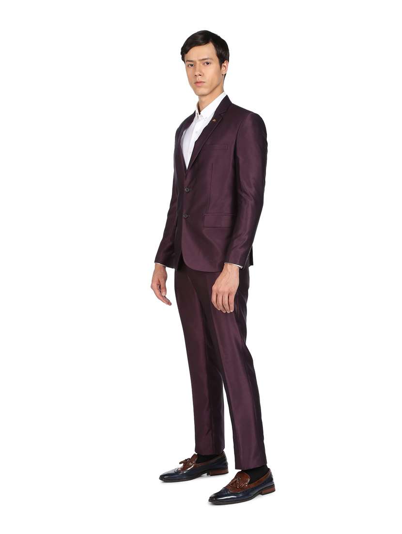 solid single breasted suit - 18645211 -  Standard Image - 1