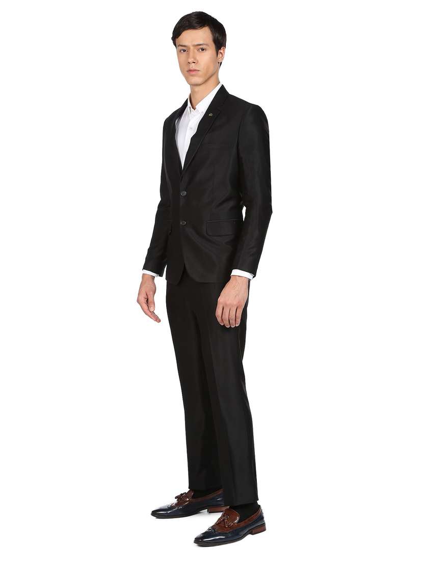 solid single breasted suit - 18645213 -  Standard Image - 1