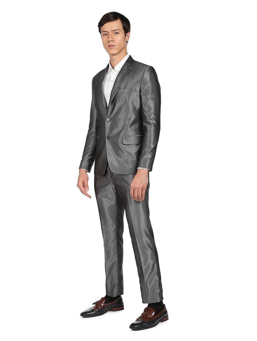 solid single breasted suit - 18645215 - Standard Image - 1