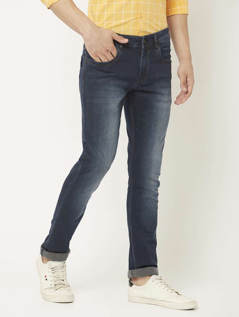 mens slim fit plain jeans