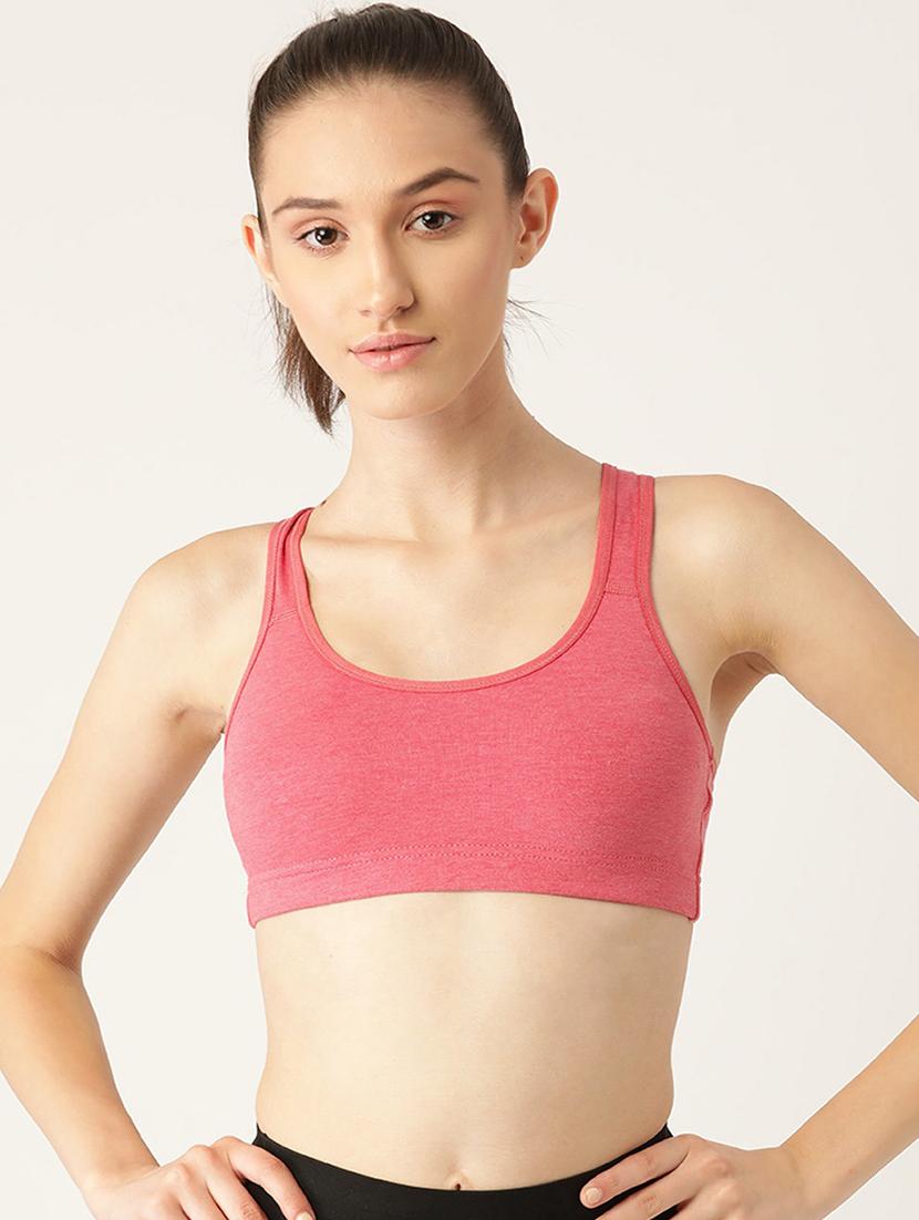 pack of 2 solid sports bra - 18646630 - Standard Image - 1