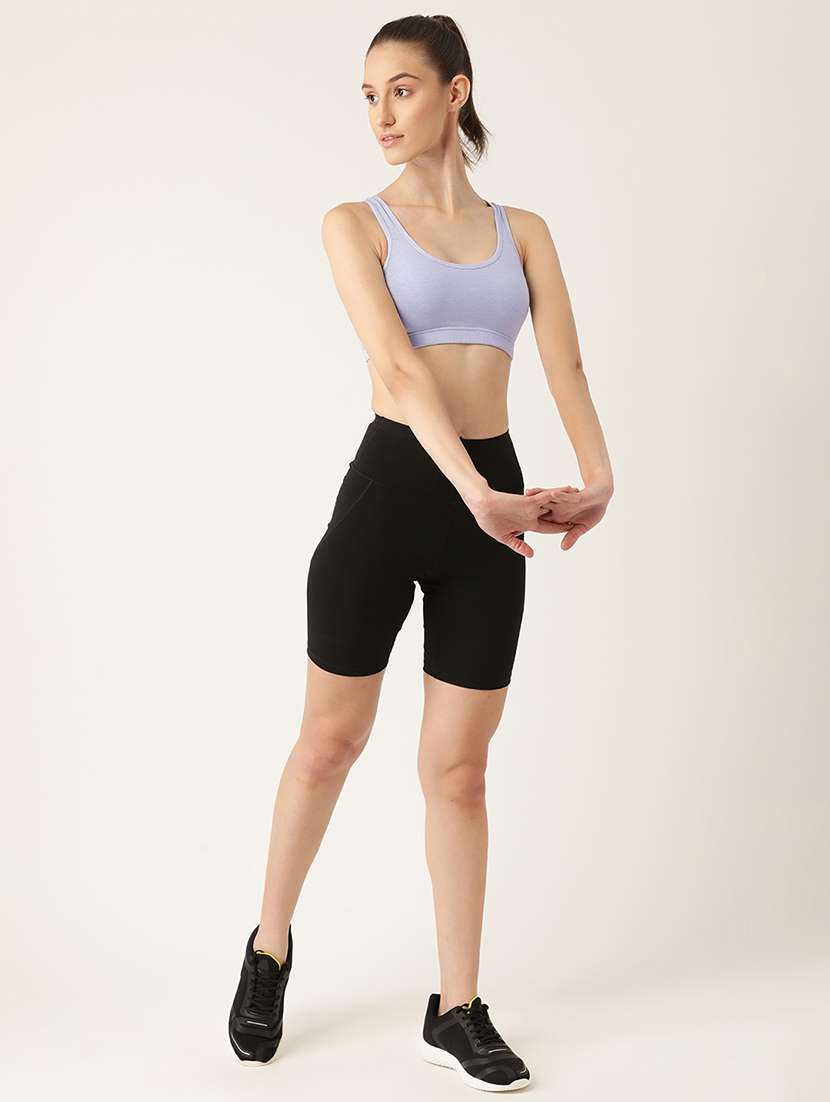 pack of 2 solid sports bra - 18646640 - Standard Image - 4