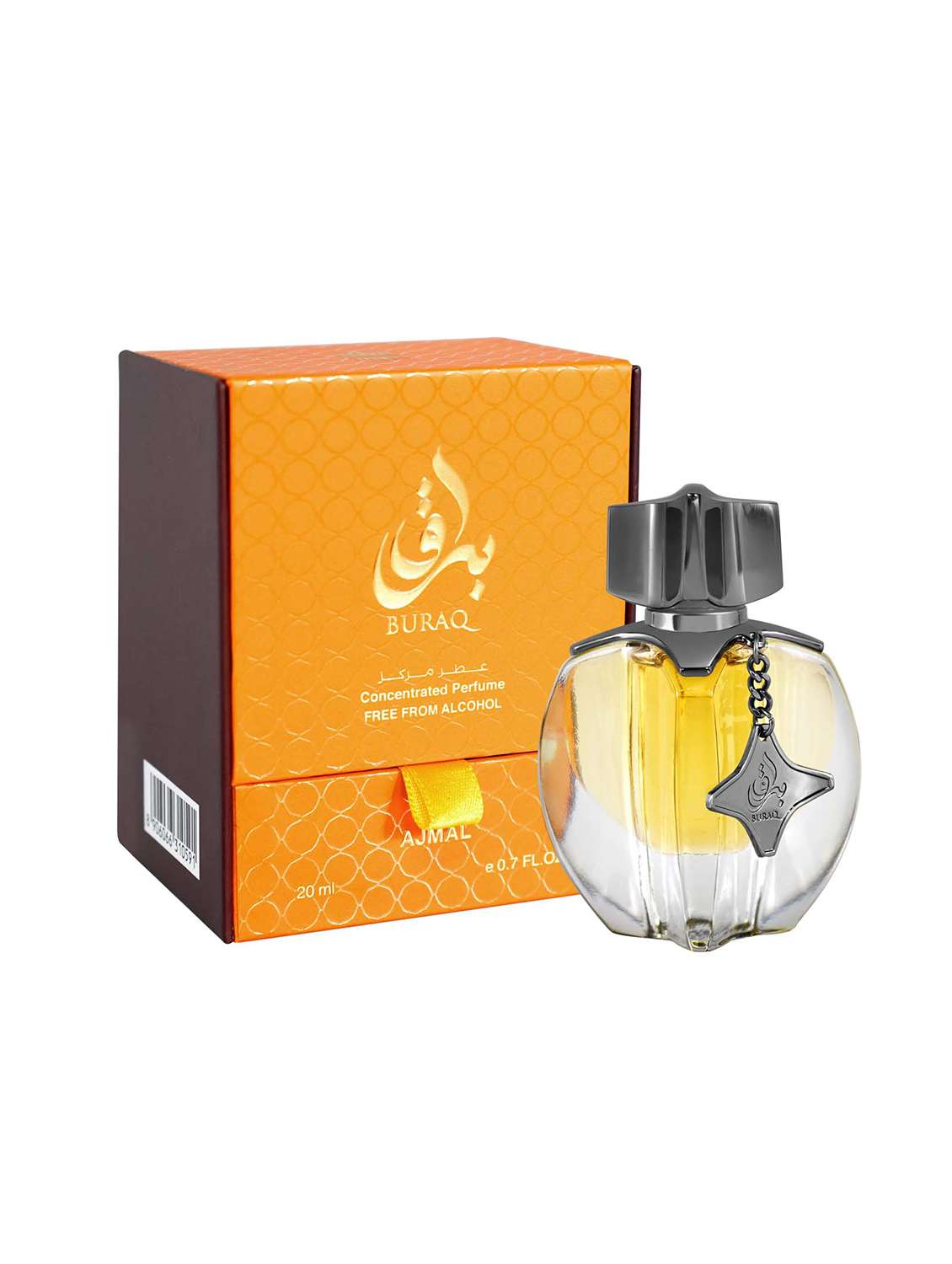 ajmal buraq concentrated oriental perfume free from alcohol 20ml for gift for men and women