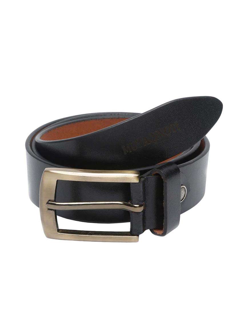 brass leather belt