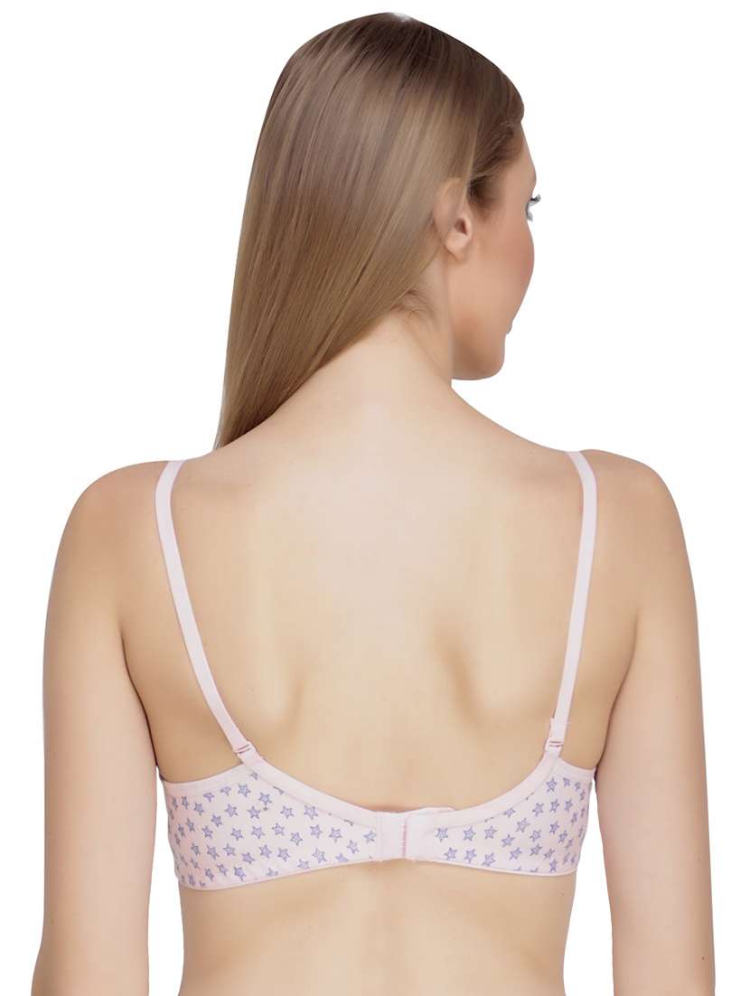 pack of 3 printed multi colored bra - 18650509 - Standard Image - 4