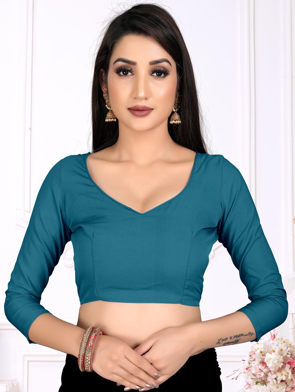 jacquard work jamdani half & half saree with blouse - 18650664 - Standard Image - 4