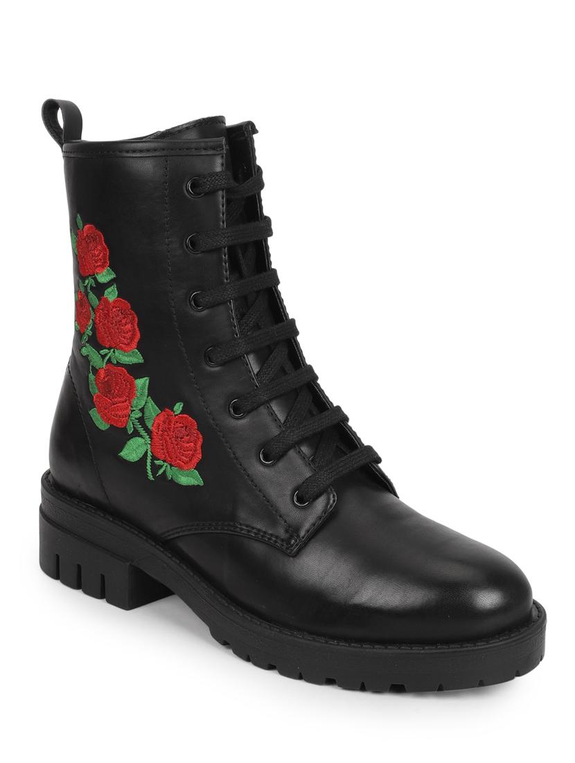 women solid ankle boots - 18650709 -  Standard Image - 1