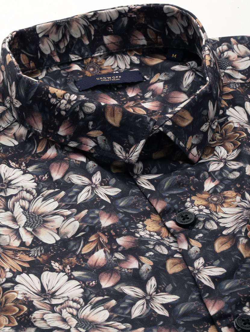 mens florals casual shirt - 18650842 -  Standard Image - 6