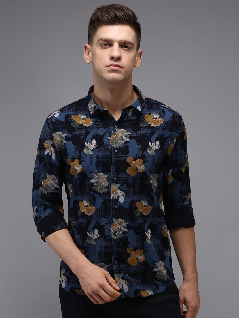 mens florals casual shirt - 18650860 - Zoom Image - 0