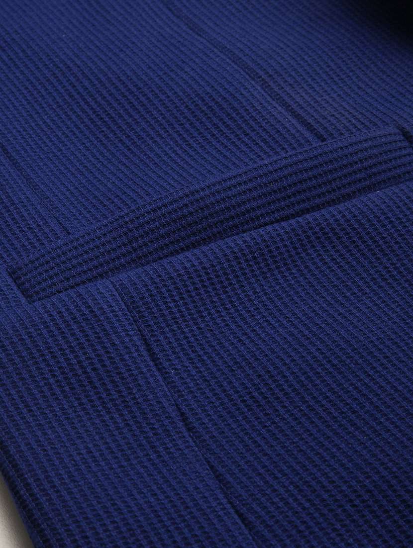 single breasted solid casual blazer - 18651017 -  Standard Image - 6