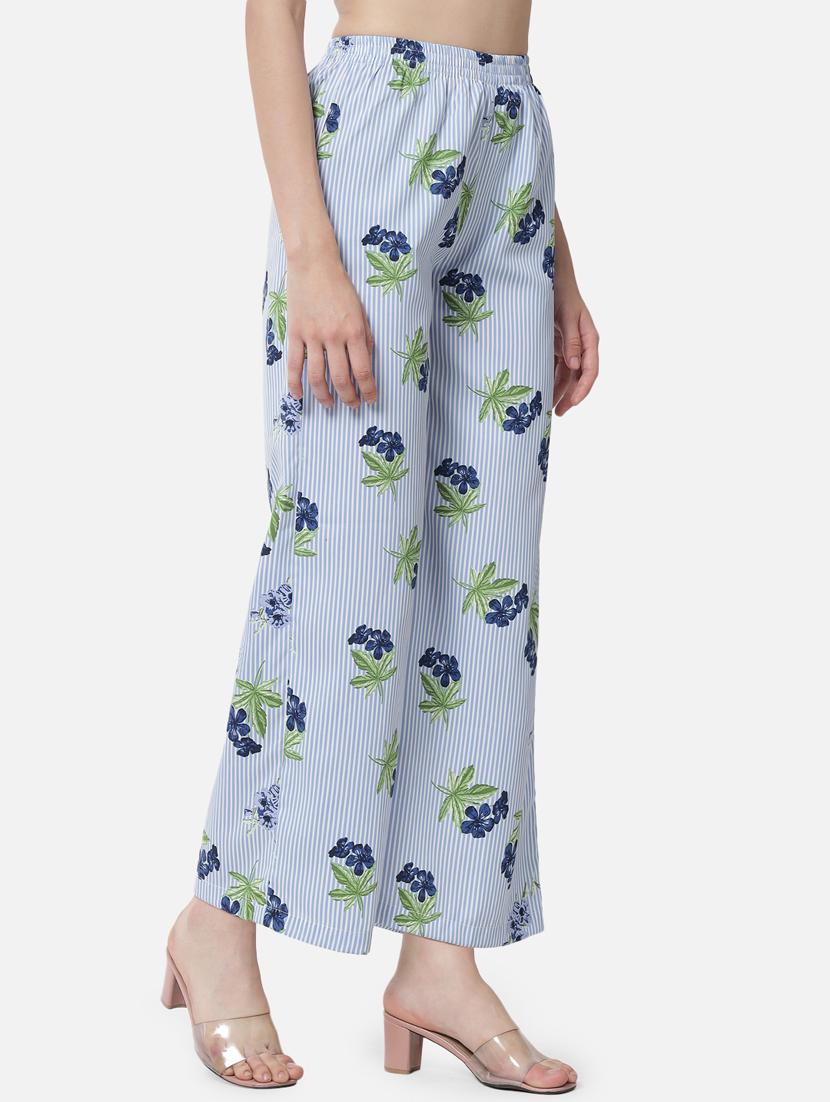 mid rise printed palazzo - 18651164 - Standard Image - 1