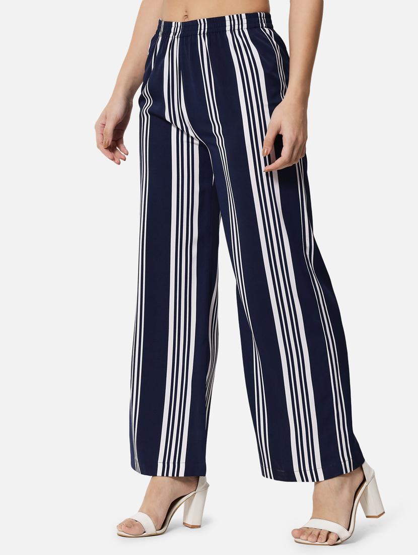 mid rise striped palazzo - 18651175 -  Standard Image - 1