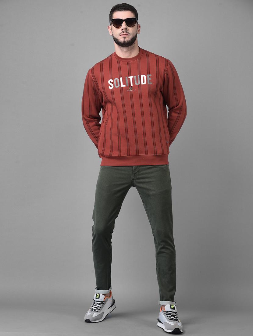 mens striped sweatshirt - 18653273 - Standard Image - 4