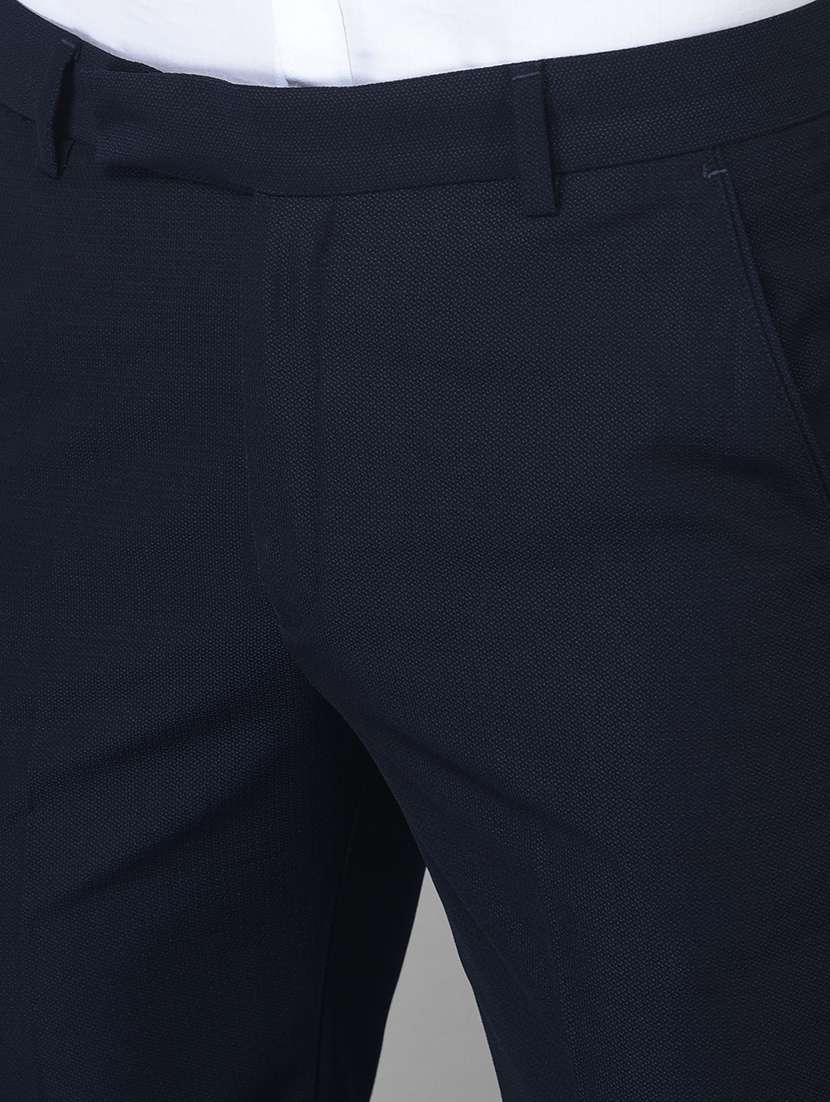 navy blue polyester blend 3piece  suit - 18653292 -  Standard Image - 6