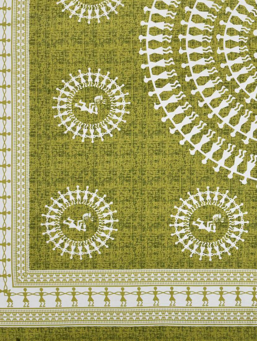 printed double bedsheet with 2 pillow cover - 18655867 -  Standard Image - 4