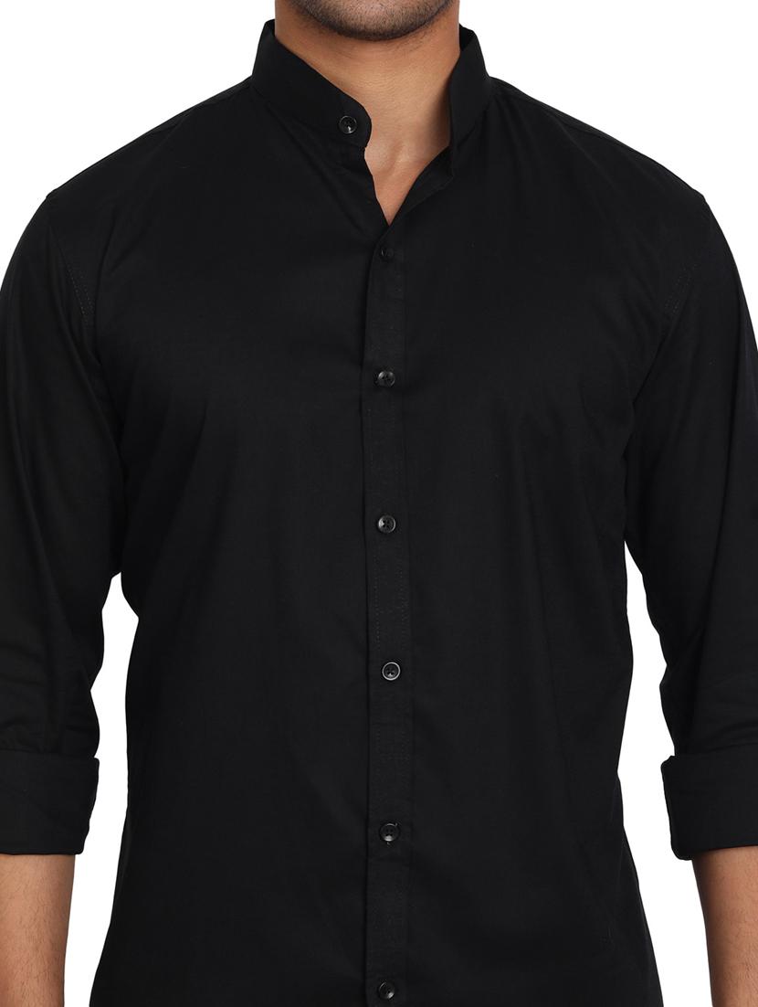 mens solid casual shirt - 18656078 - Standard Image - 4