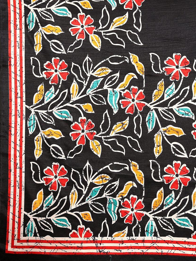 floral mysore silk saree with blouse - 18656426 - Standard Image - 4