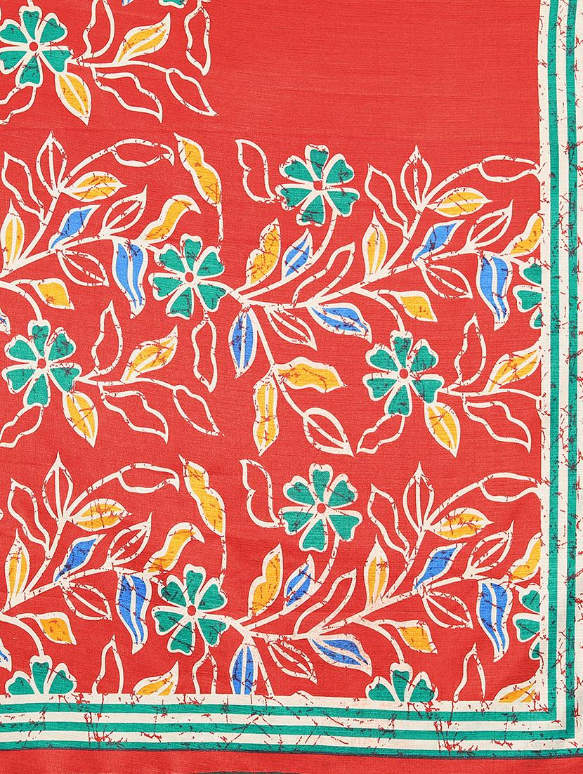 floral mysore silk saree with blouse - 18656430 - Standard Image - 4