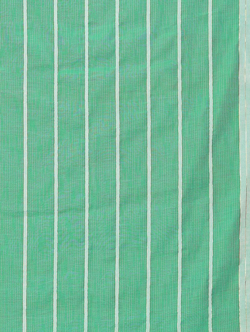 striped handloom saree - 18656434 - Standard Image - 4