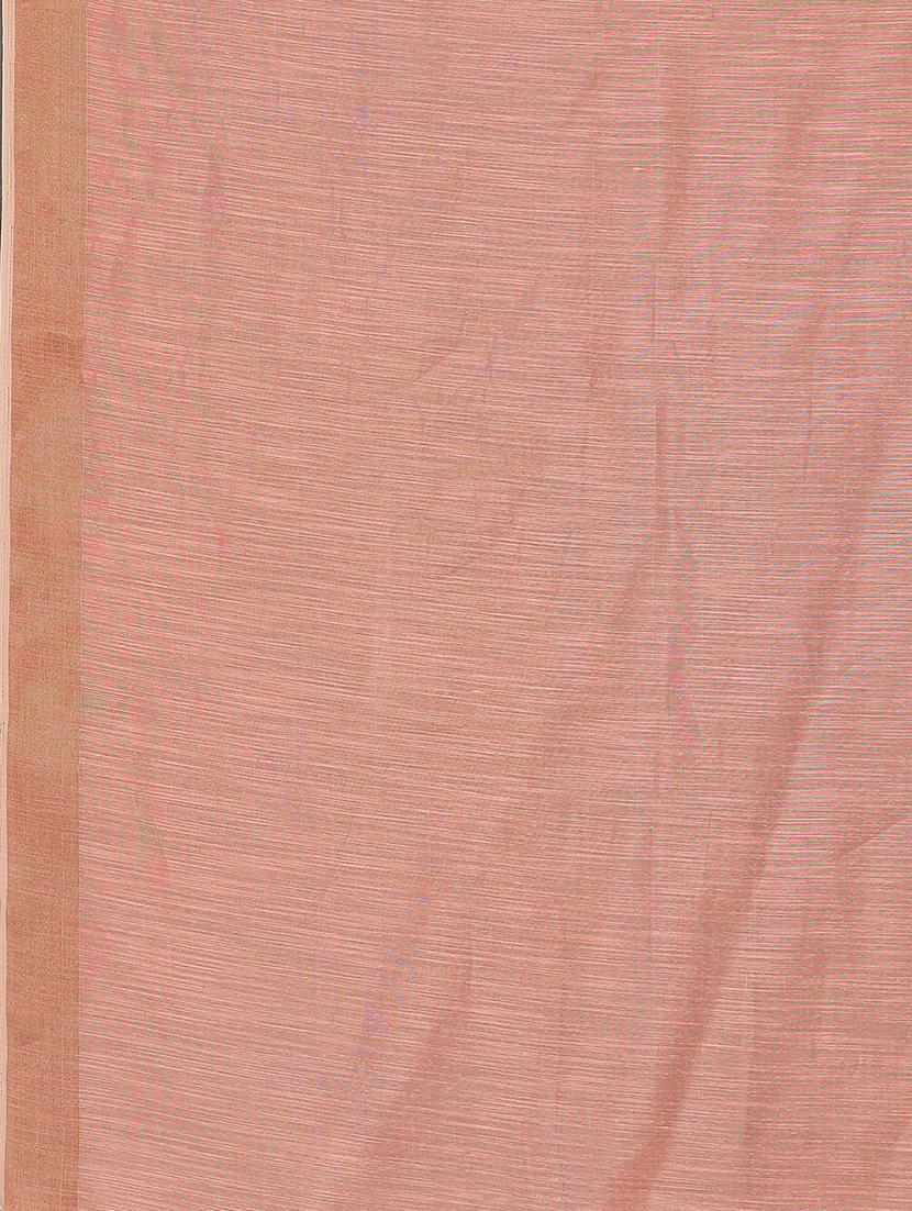 solid handloom saree with blouse - 18656457 - Standard Image - 4