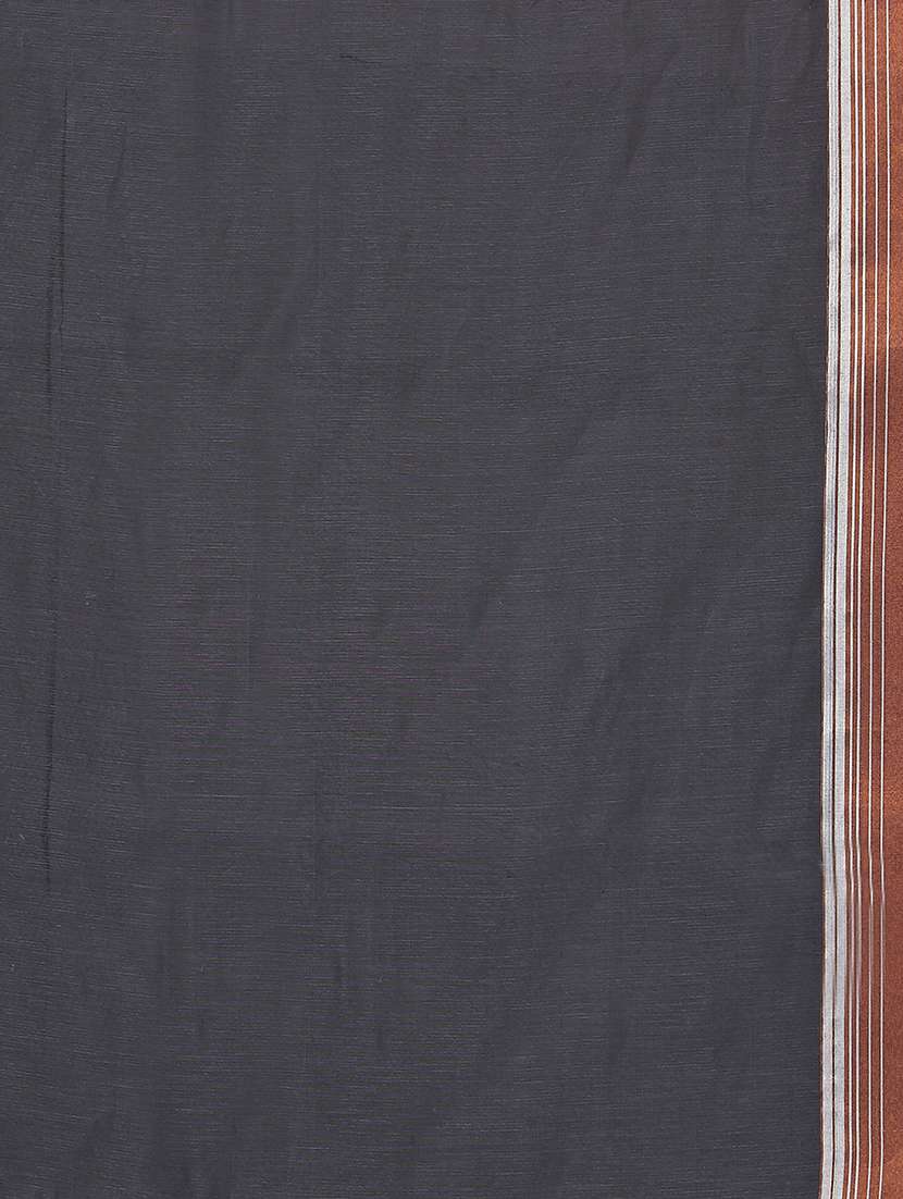 solid handloom saree with blouse - 18656508 - Standard Image - 4