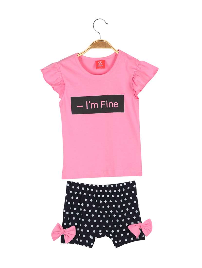 girls printed twin sets  - 18656705 -  Standard Image - 1