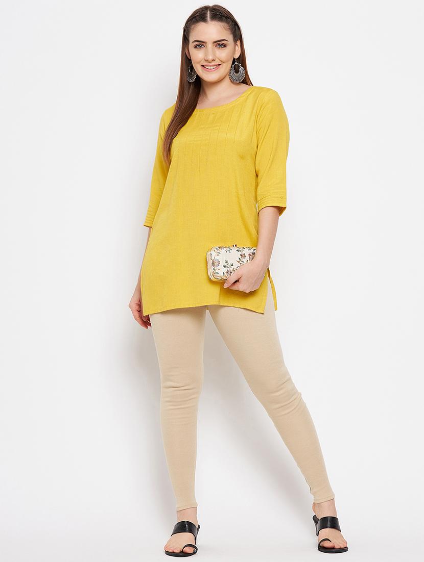 pack of 2 solid woolen legging - 18656866 - Standard Image - 4