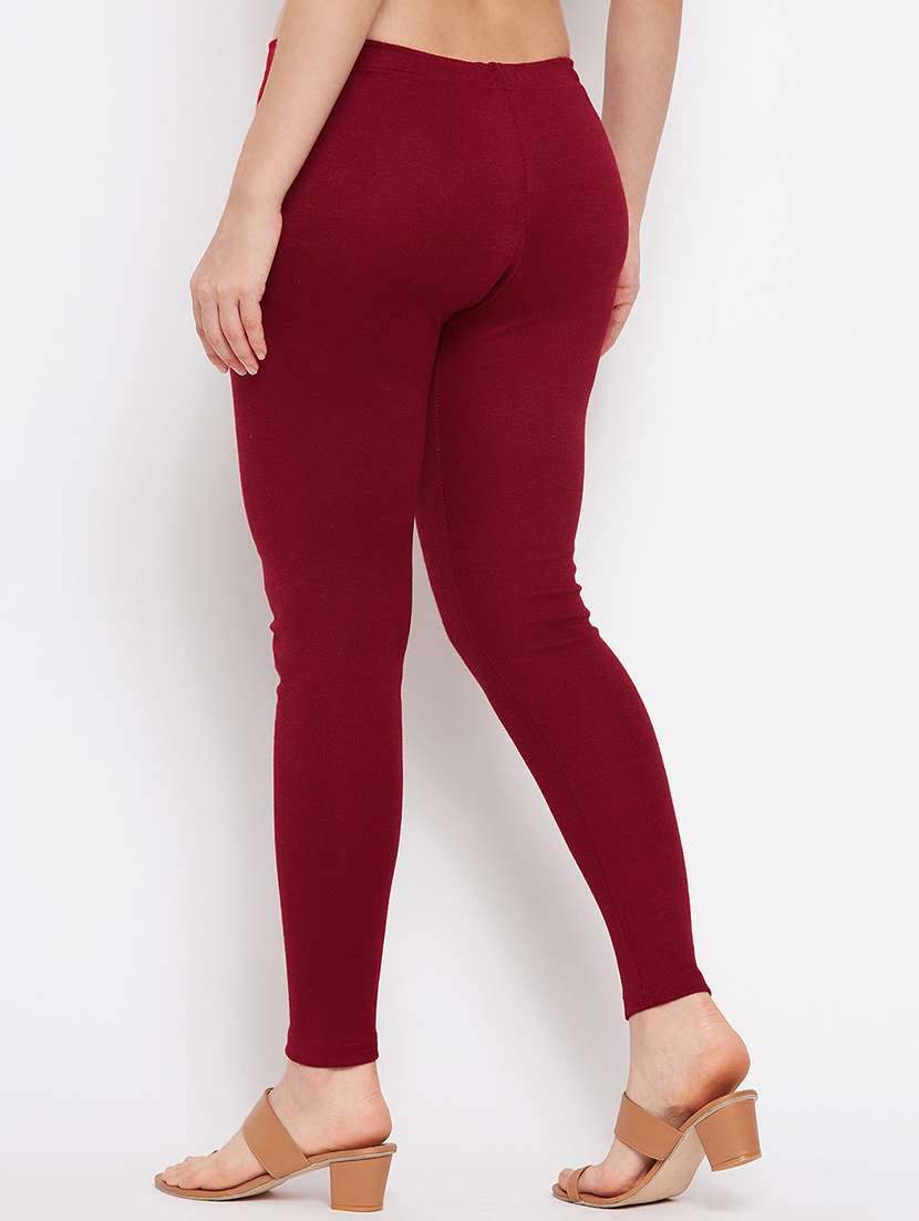 pack of 2 solid woolen legging - 18656875 -  Standard Image - 1